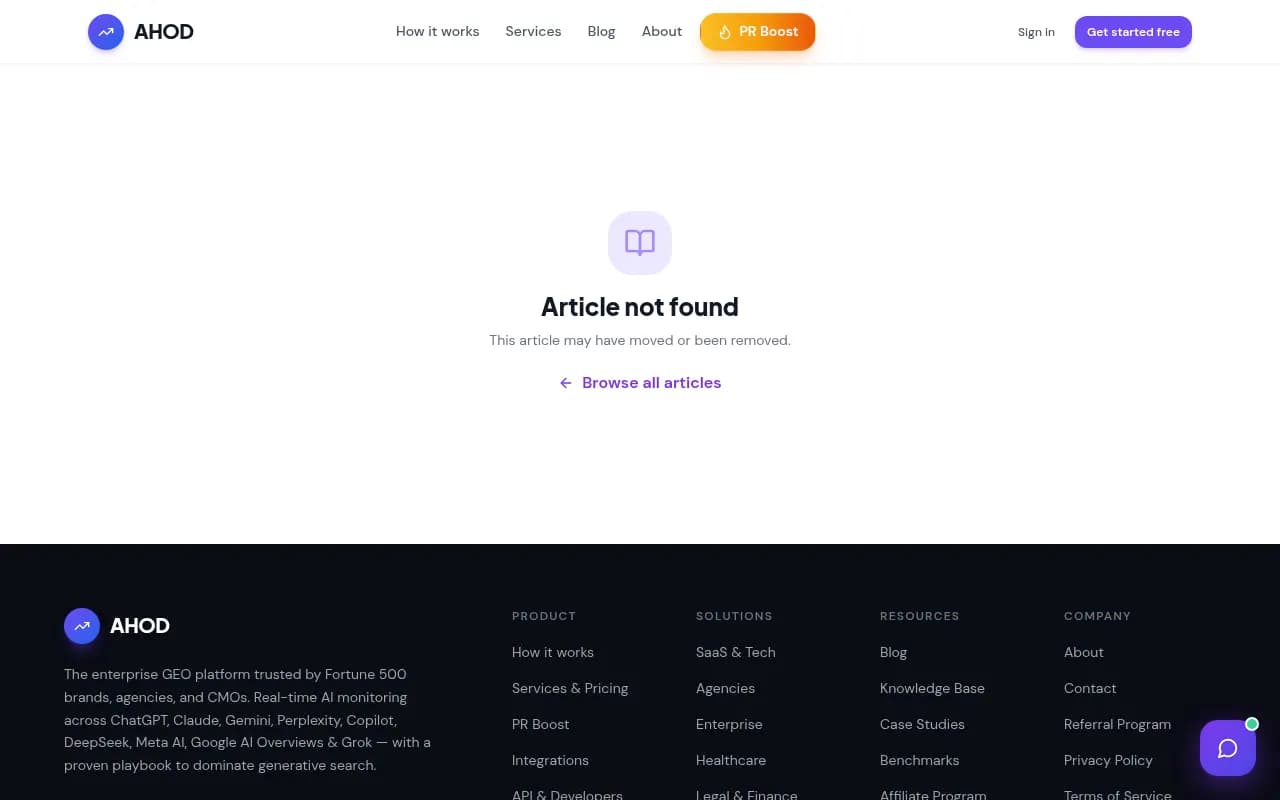 SaaS Brand Visibility in AI Search: The Complete Growth Playbook 2026 - AHOD Blog