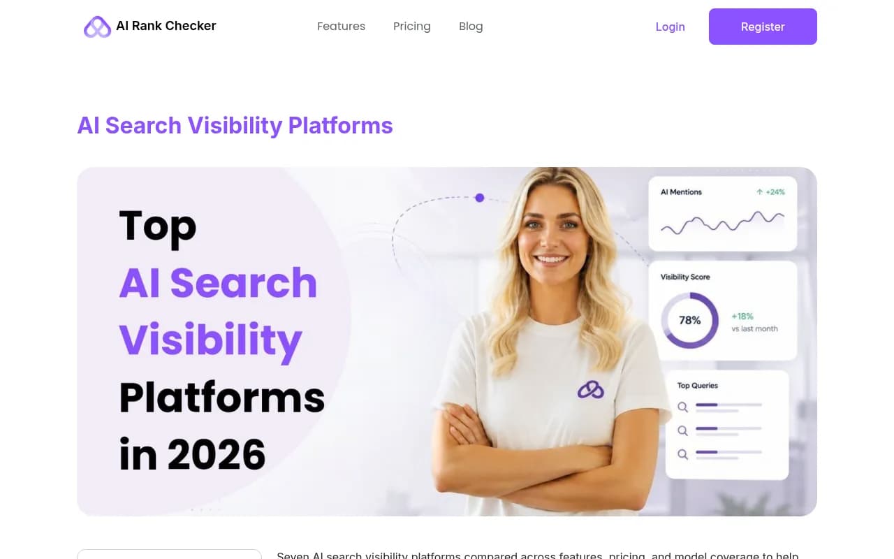 airankchecker.net review of AI search visibility platforms, noting that API responses do not always match what users see