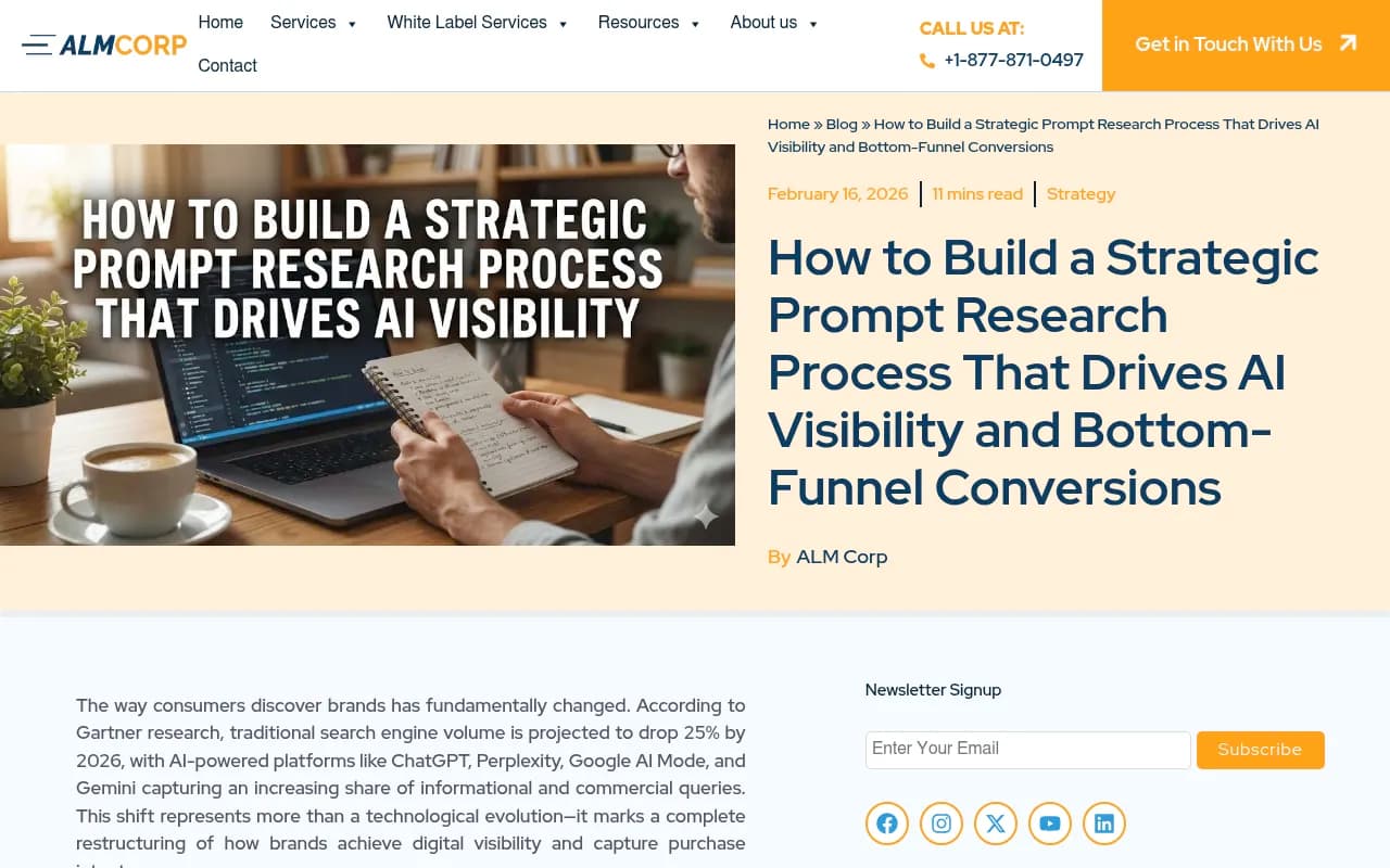 Prompt Research for AI SEO: Complete Strategy Guide 2026