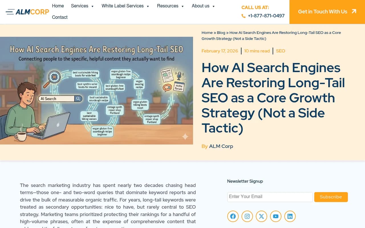 How AI Search Engines Are Restoring Long-Tail SEO as a Core Growth Strategy