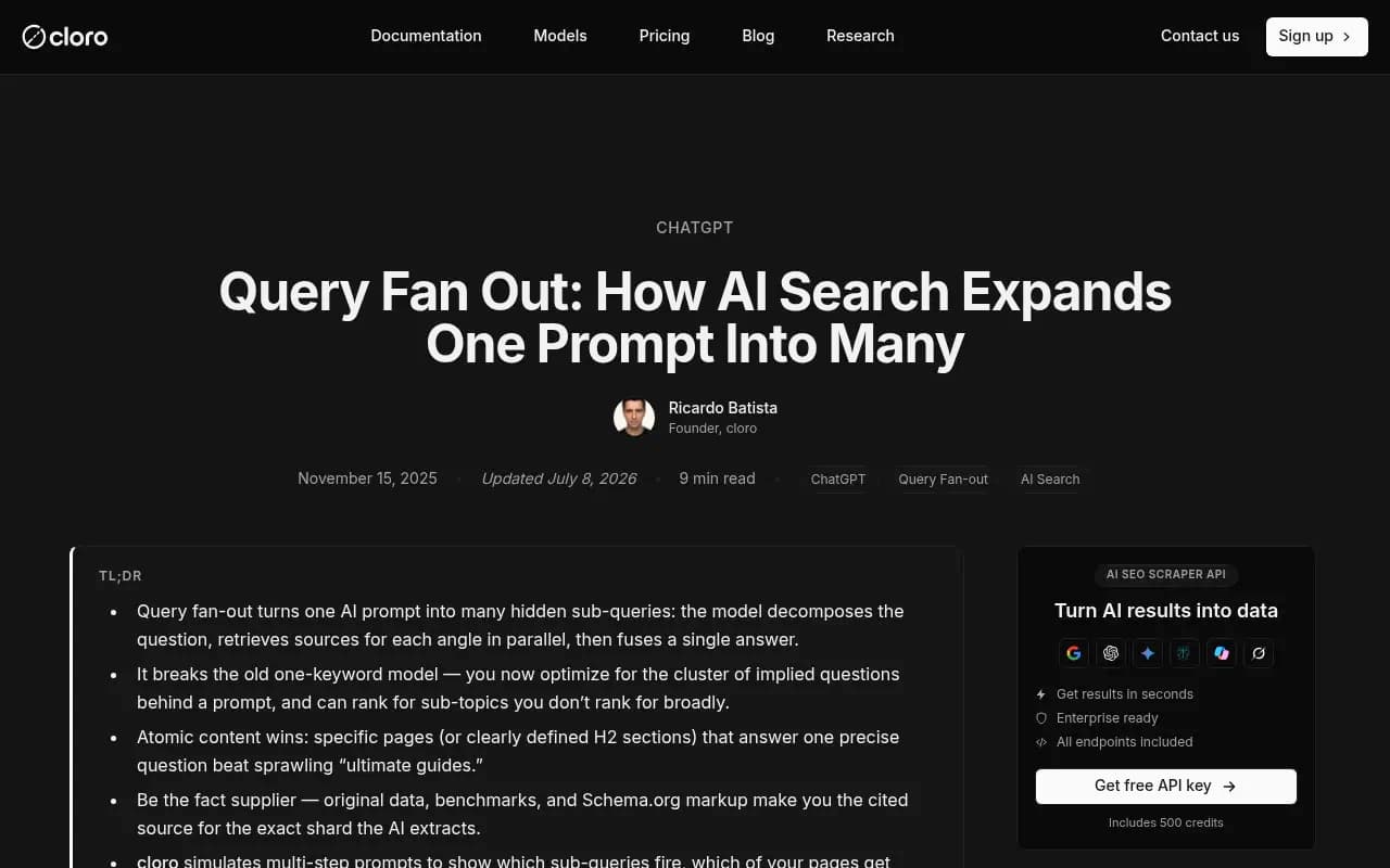 Query fan-out explained: how a single prompt expands into multiple hidden sub-queries across AI search engines