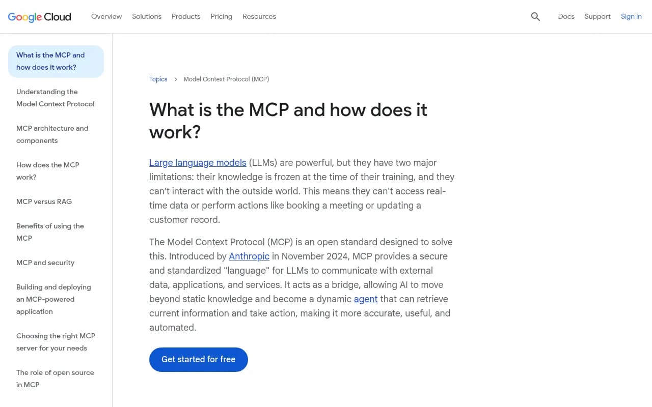 What is Model Context Protocol? Google Cloud's architecture breakdown of MCP hosts, clients, and servers