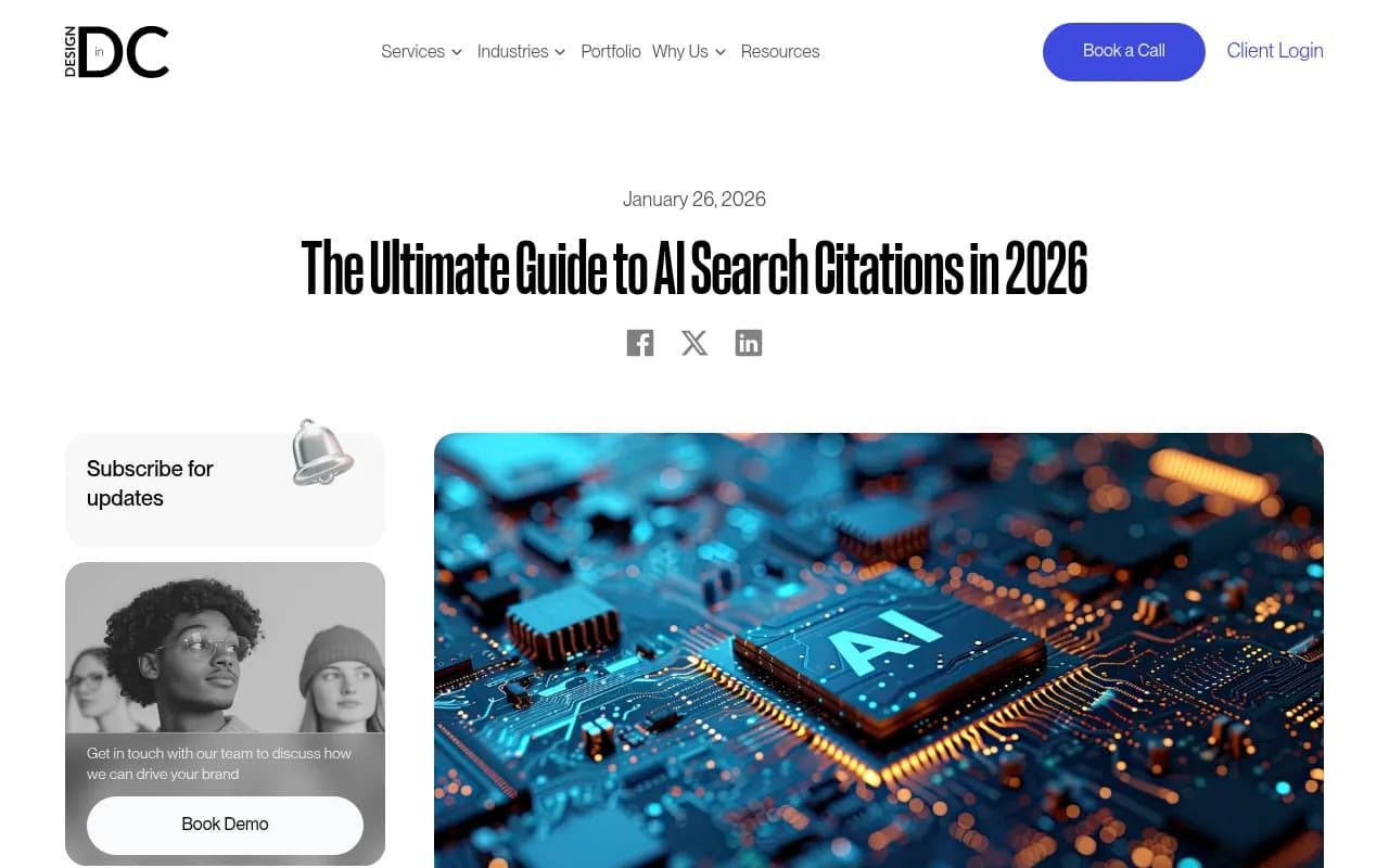 AI search citations guide showing how authority works in 2026