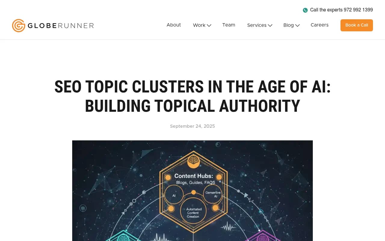 SEO topic clusters and AI search visibility -- how topical authority connects to AI citations