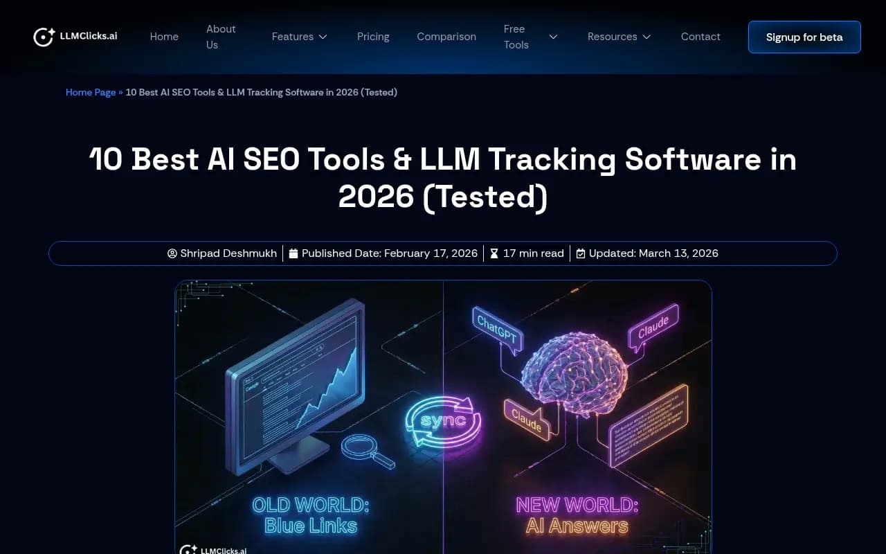 Comparison of traditional Google search results vs AI answer engine visibility