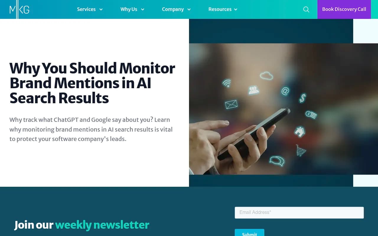 Blog post explaining the risks of unmonitored AI brand mentions
