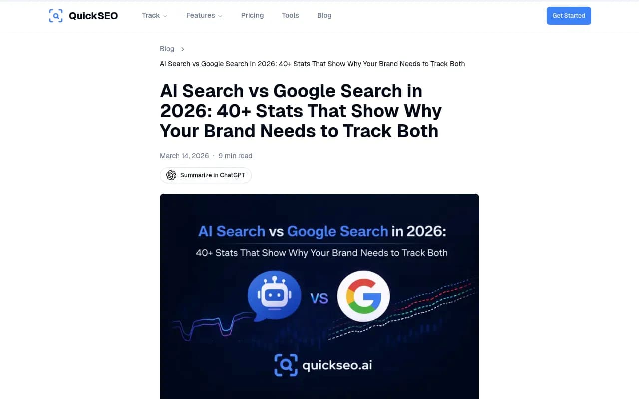 AI search vs Google traffic trends and statistics in 2026