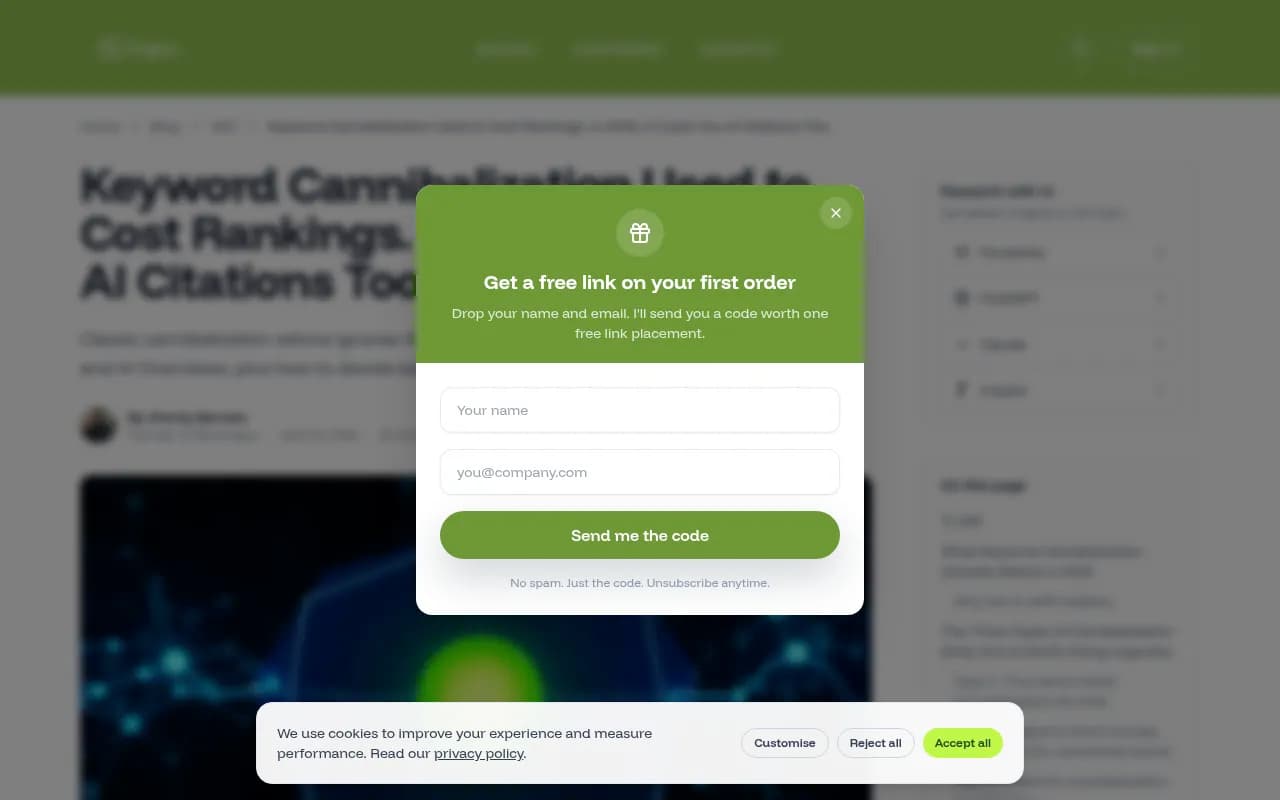 Keyword Cannibalization 2026: AI Citations at Risk | SEO Engico