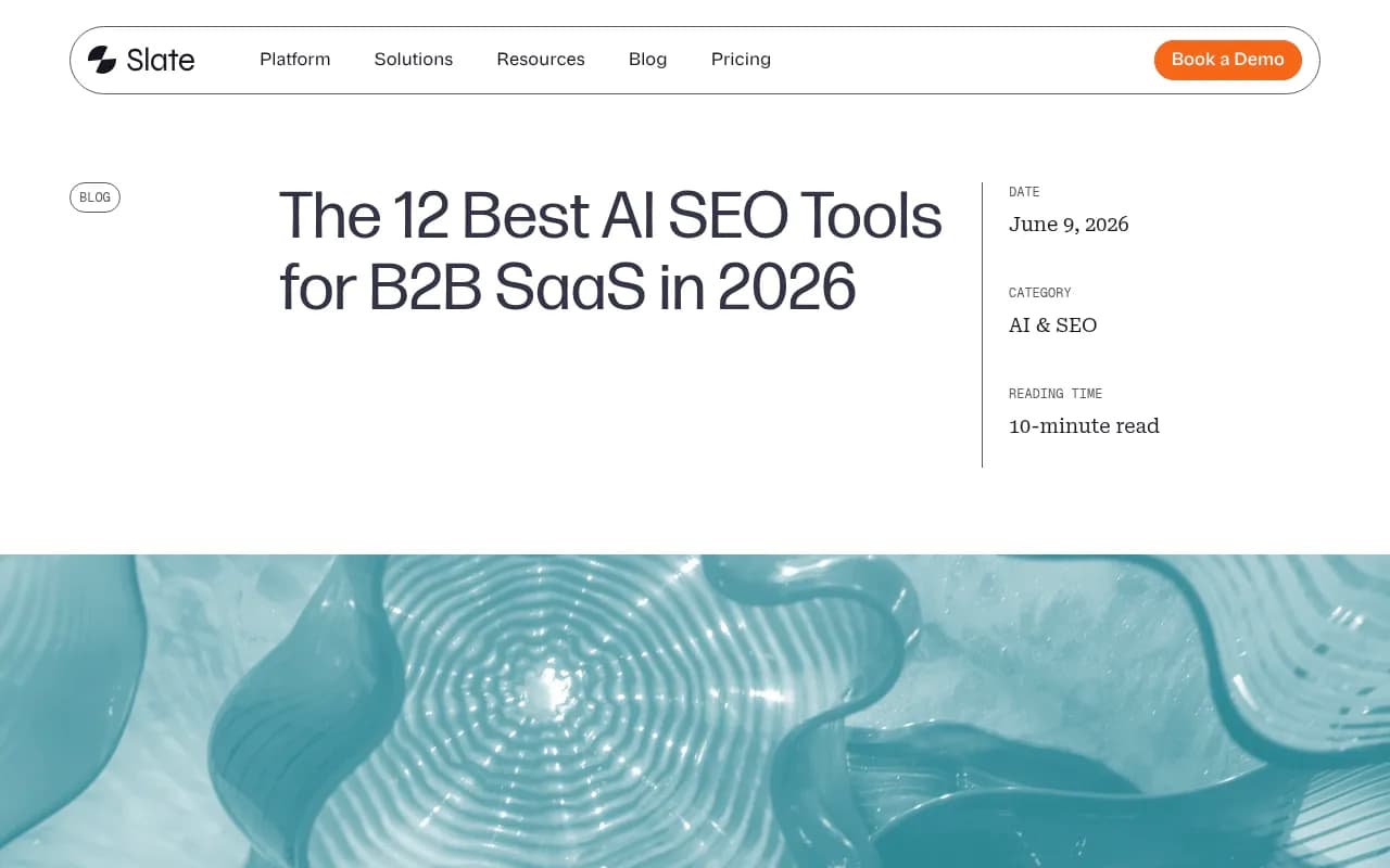 AI SEO tools comparison for B2B SaaS