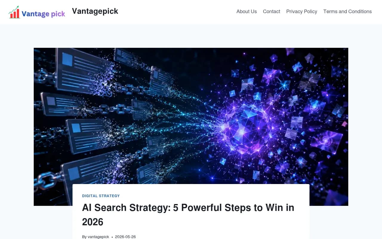 AI search strategy disruption in 2026 showing how traditional search results fragment while AI synthesis engines assemble generative answers
