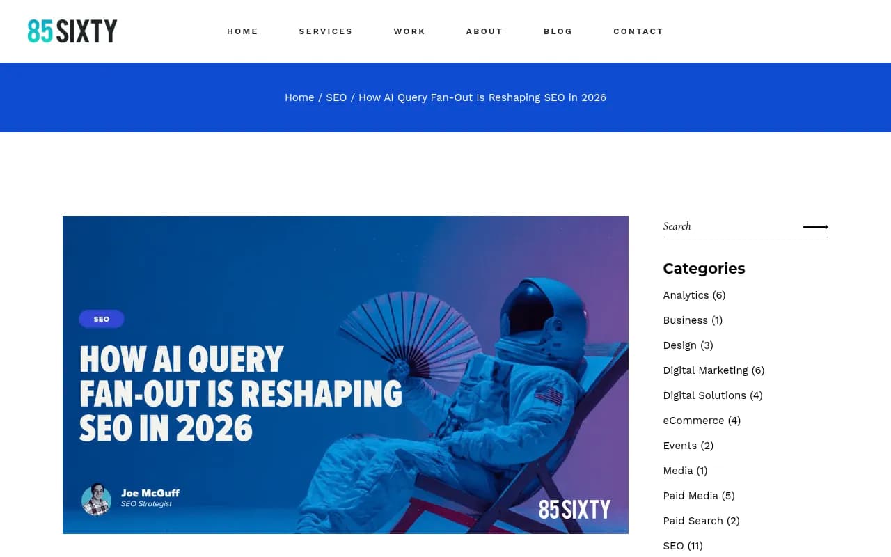 How AI query fan-out works: a single prompt expands into 8-10 parallel sub-queries before ChatGPT generates its answer