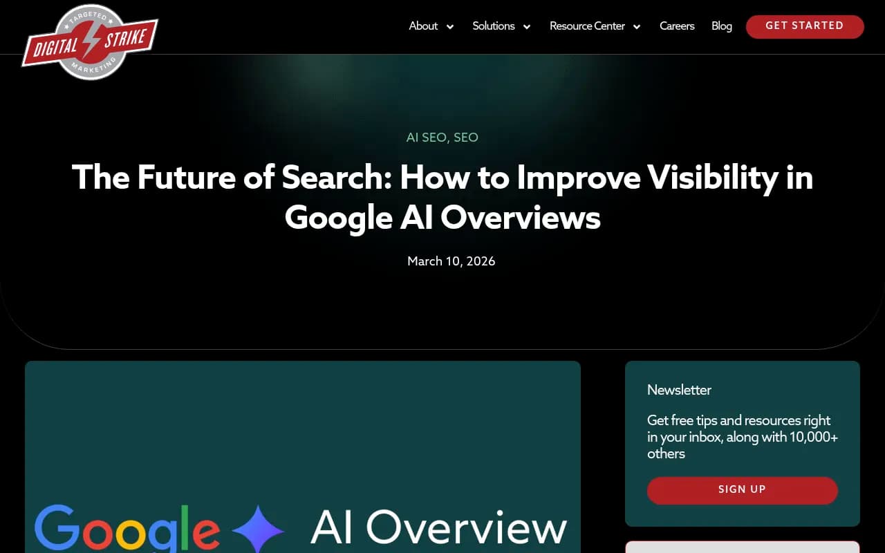 How to Improve Visibility in Google AI Overviews Today