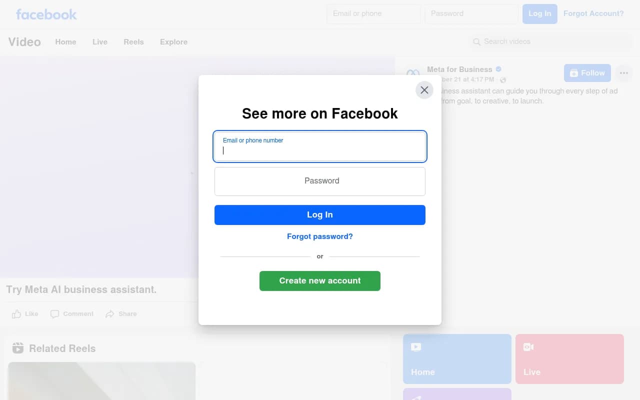 Meta AI business assistant video from Meta for Business