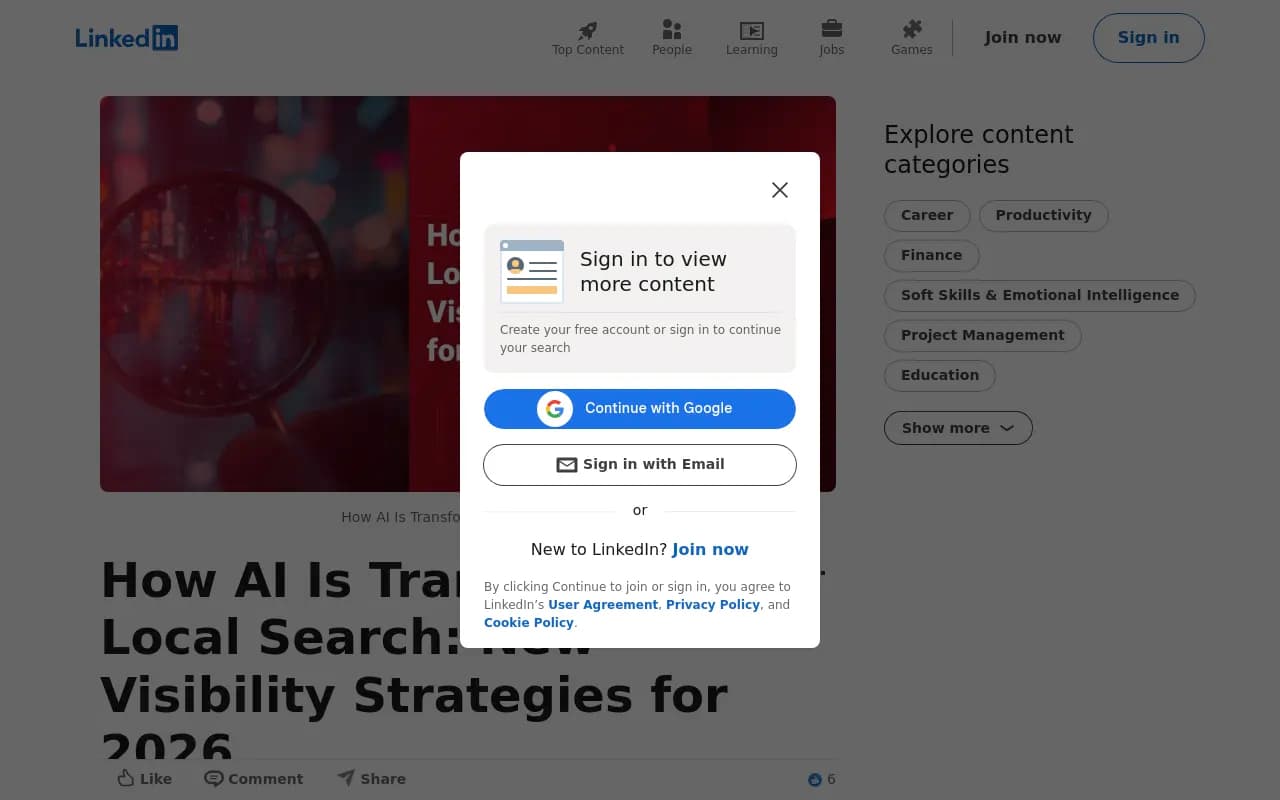 AI search transformation
