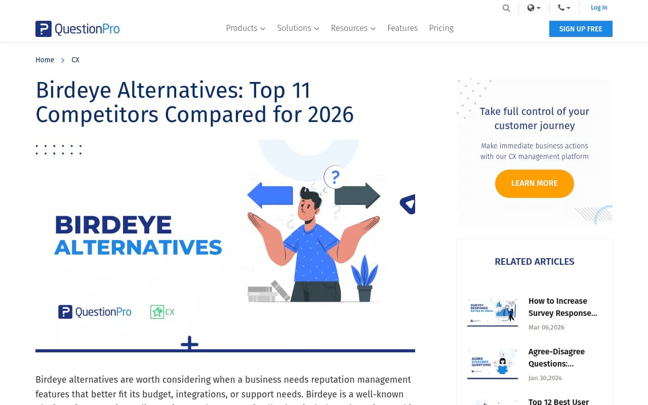 Comparison of Birdeye alternatives for review management in 2026