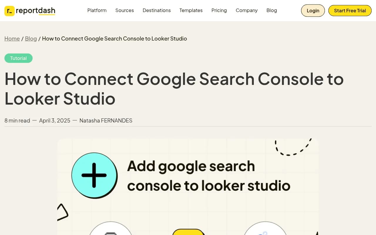 How to connect Google Search Console to Looker Studio for SEO reporting
