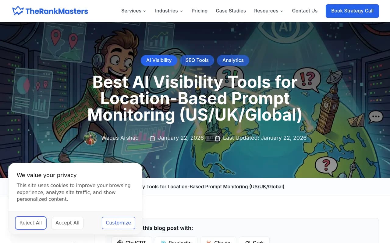 Best AI Visibility Tools for Location-Based Prompt Monitoring