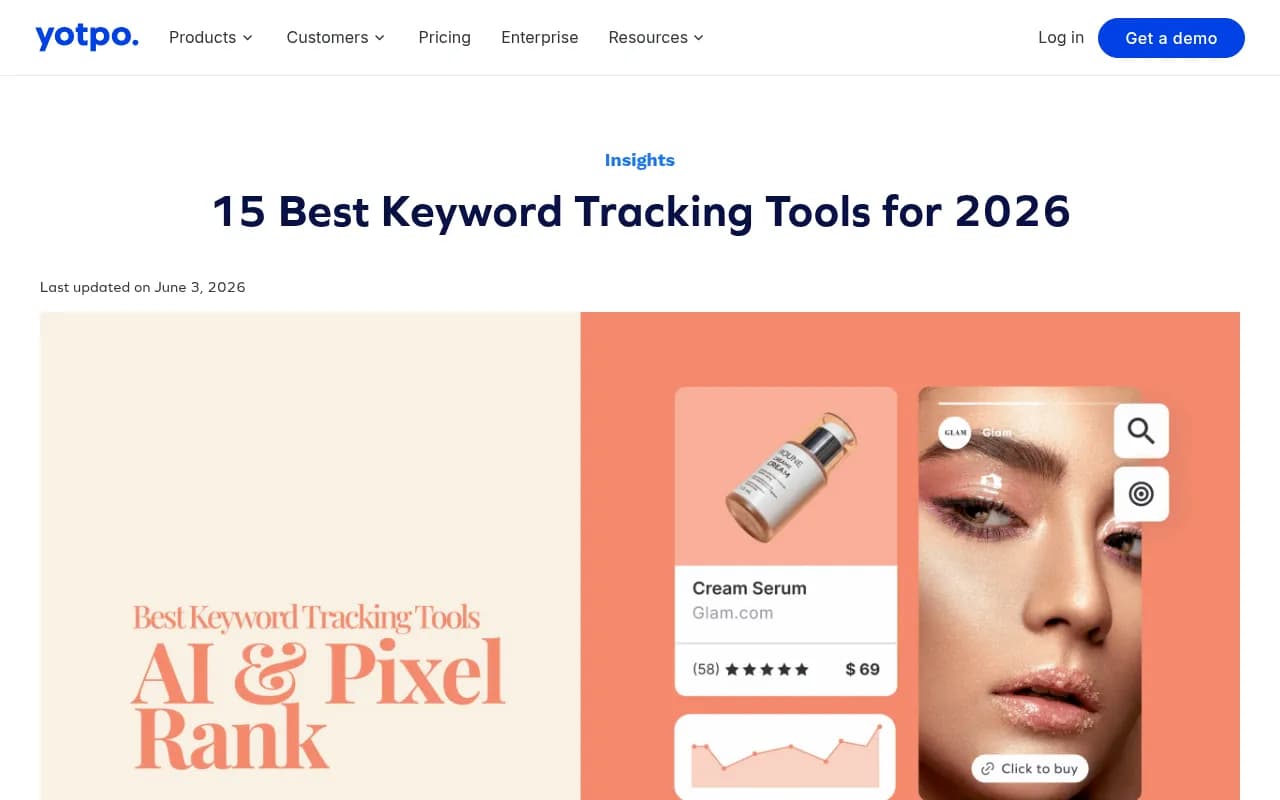 Overview of keyword tracking tools landscape in 2026, showing the shift toward AI visibility measurement