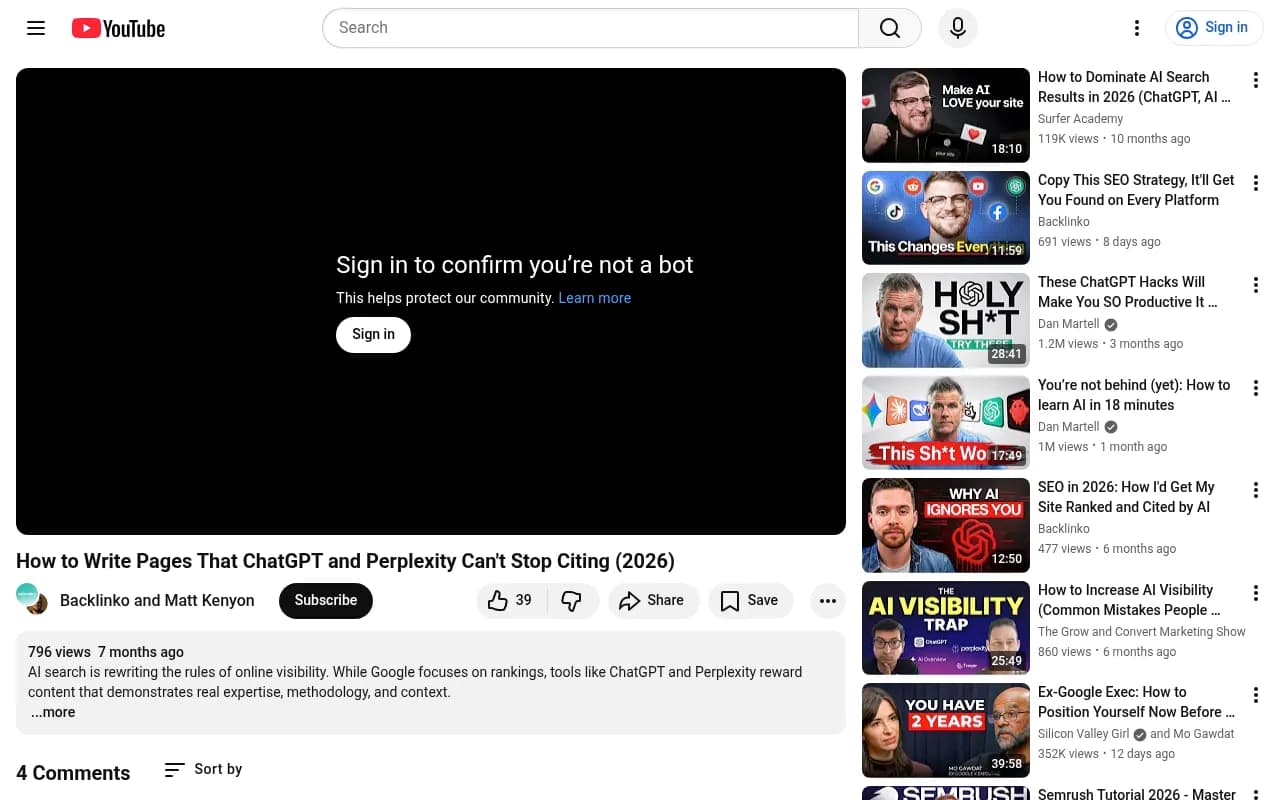 How to Write Pages That ChatGPT and Perplexity Can't Stop Citing (2026)